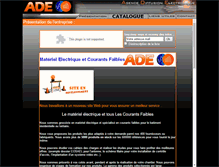 Tablet Screenshot of ade34.com